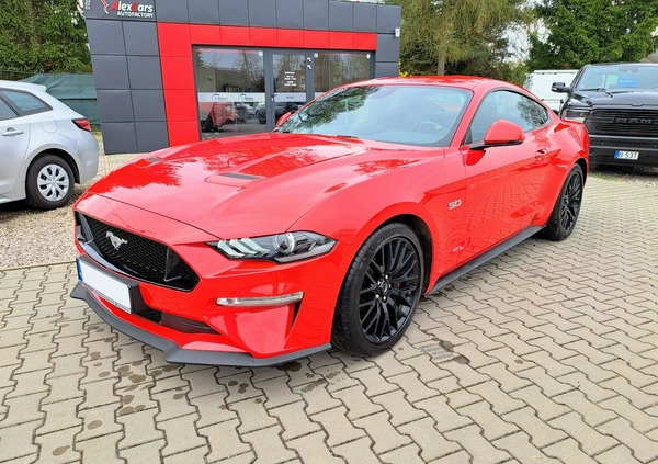 Ford Mustang cena 259000 przebieg: 4000, rok produkcji 2022 z Ząbki małe 742